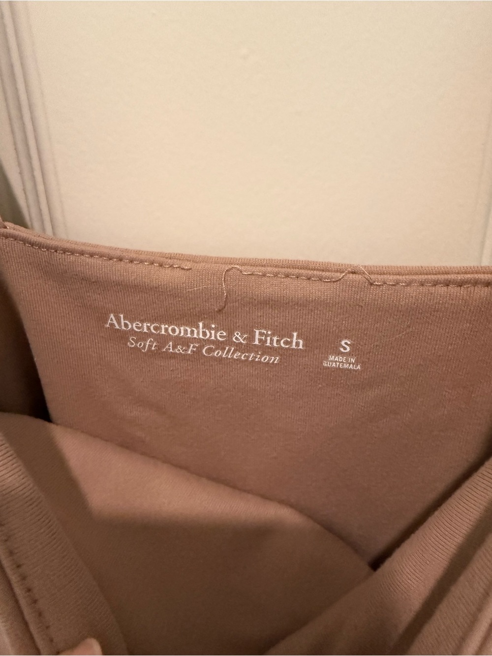 Abercrombie & Fitch light brown bodysuit